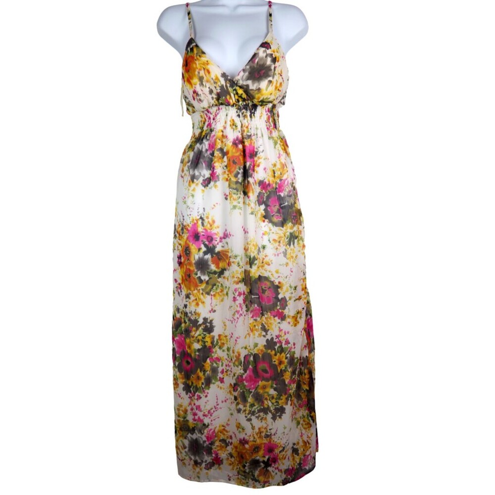She's Cool Floral Maxi Sundress Size Small
